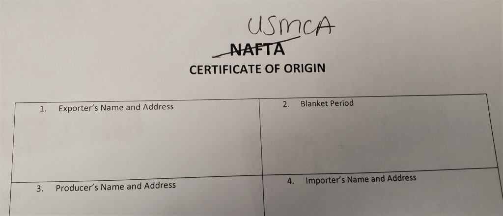 NAFTA USMCA